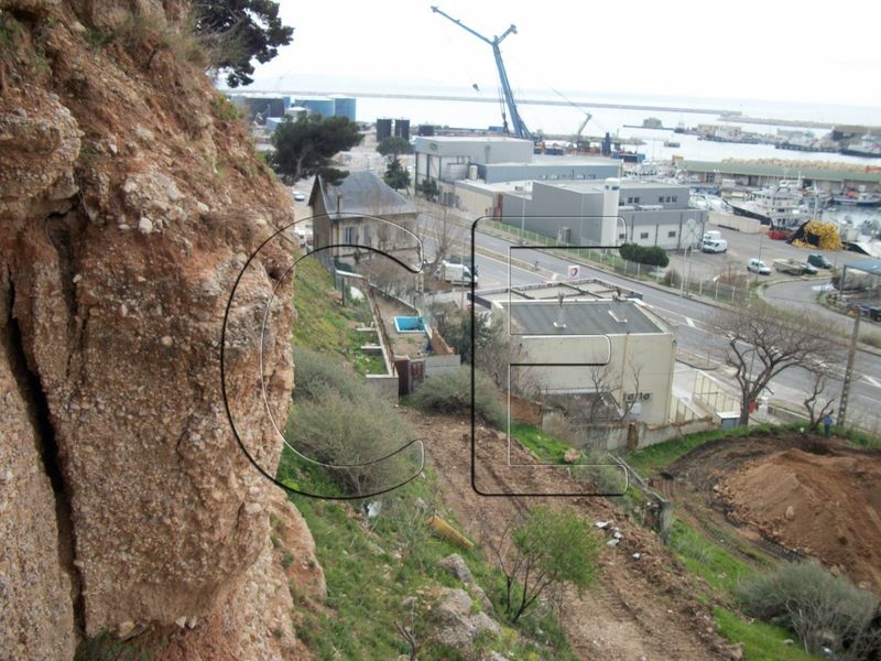 Moe pour la mise en sécurité de la falaise de Mourepiane - Marseille (13)